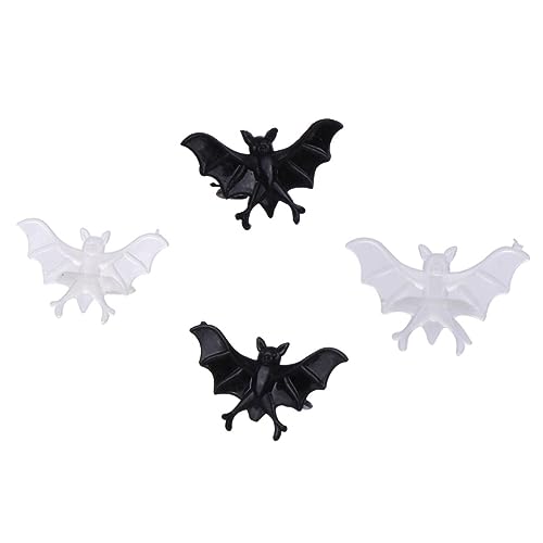 Homoyoyo 50 Stück Fledermaus Fingerringe – Leuchtende Mitgebsel Für Halloween Kindergeburtstag Und Partys – Perfektes Und Für Kleine Partygäste von Homoyoyo