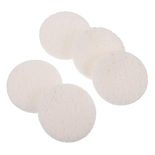 Homoyoyo 50 Stück Gesichtsreinigungsschwämme aus Zellulose Weiße Make Up Entferner Pads Sanfte Gesichtsreinigung und Peeling für Mühelose Hautpflege von Homoyoyo