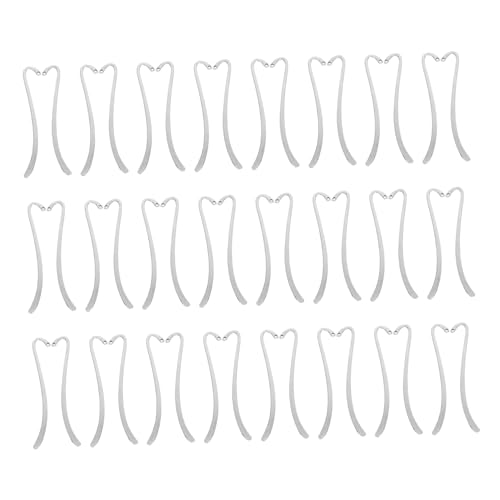 Homoyoyo 50 Stück Retro Lesezeichen aus Zinklegierung mit Hakenanhänger für Diy Schmuckgestaltung Vintage Charms und Bastelzubehör für Kreative Projekte und von Homoyoyo