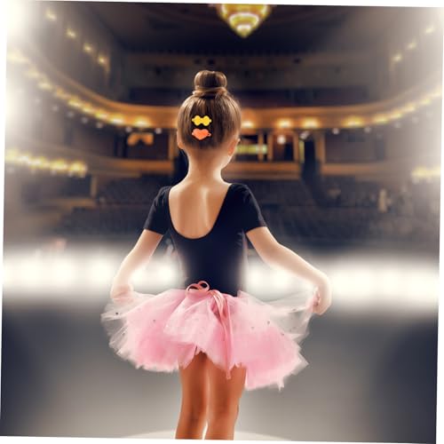 Homoyoyo 50 Stück Teiliges Cartoon Haarklammern aus Kunststoff Langlebige Bunte Haarspangen mit Herz Pflaumenblüten Schleifen und Schmetterlingsdesign Praktische Haarclips für Mädchen und von Homoyoyo