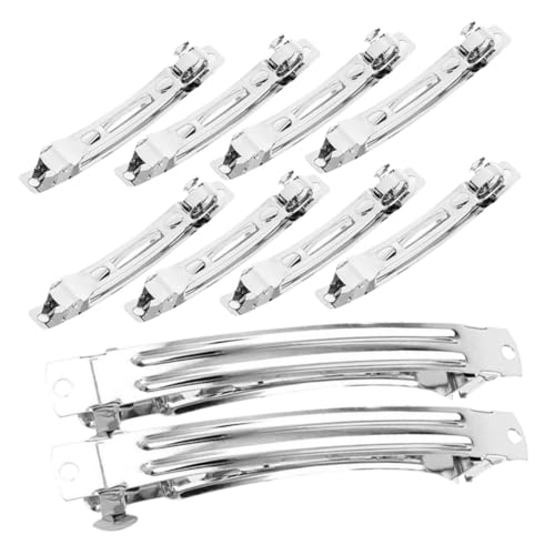 Homoyoyo 50 Stück Teiliges Metall Haarfedern Langlebige Federhaarklammern Vielseitig für Gerade Lockige Frisuren und DIY Haarschmuck Kompakte Robustes Eisenmaterial für Damen und Friseure von Homoyoyo