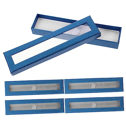 Homoyoyo 5stücke Stifteboxen Aus Papier Als Geschenkverpackung Leerer Stift-Organizer Stifte-geschenkboxen Für Feiertage Und Besondere Anlässe von Homoyoyo