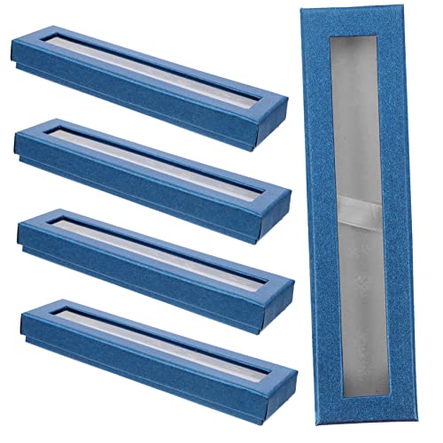 Homoyoyo 5stücke Stiftebox Leere Geschenkbox Stifteetui Organizer Federmäppchen Aus Hochwertigem Papier Für Stifte Kugelschreiber Und Kleine Gegenstände Als Präsentationsbox Oder von Homoyoyo