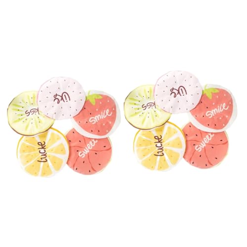 Homoyoyo 5er Set Duschhauben Für Damen - Wiederverwendbare - Wasserdichte Haarhauben Mit Frischem Obst Muster Elastische Badekappen Für Salon SPA Reisen Und Zuhause von Homoyoyo