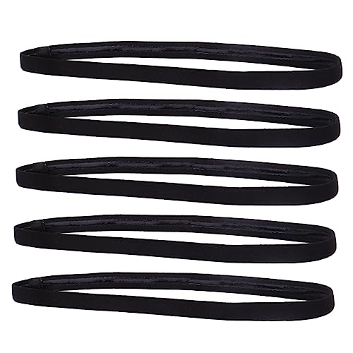 Homoyoyo 5stücke Elastisches Stirnband Für Damen Und Herren Lauf-kopftuch Haarband Mit Hoher Atmungsaktivität Und Schweißabsorbierung Geeignet Für Sport Und Freizeitaktivitäten von Homoyoyo