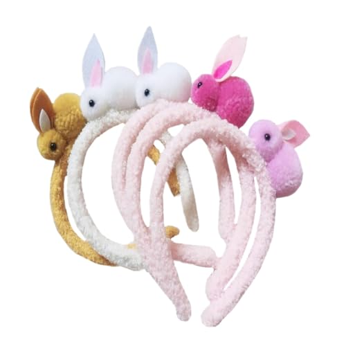 Homoyoyo 5stücke Teiliges Set Plüsch Hasenohren Haarreif Für Und Mädchen Adorable Headband Für Ostern Und Festlichkeiten Leicht Und Dekorativ Für Partys Und von Homoyoyo
