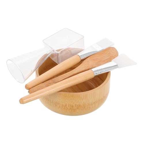Homoyoyo 5stücke Teiliges Set Für Mit Spatel Löffel Und Bürste Für Diy-schönheitsbehandlungen Und Hautpflege von Homoyoyo