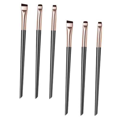 Homoyoyo 6 Stück Teiliges Eyeliner pinsel Set für Frauen Feine Präzisionspinsel zum Exakten Auftragen Langlebige Make up Pinsel in Schwarz gold Leicht und Kompakt für Unterwegs Homoyoyo 6 Stück Teiliges Eyeliner pinsel Set für Frauen Feine Präzisionspinsel zum Exakten Auftragen Langlebige Make up Pinsel in Schwarz gold Leicht und Kompakt für Unterwegs von Homoyoyo