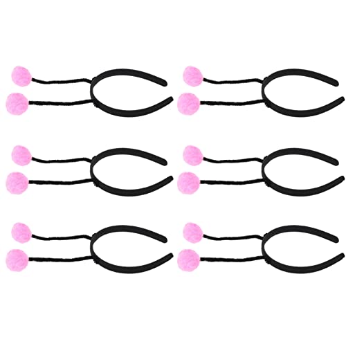 Homoyoyo 6 Stück Teiliges Haarball Stirnband für Tierdesign für Partys Leicht und Angenehm zu Tragen für Alltag und Besondere Anlässe Geeignet von Homoyoyo