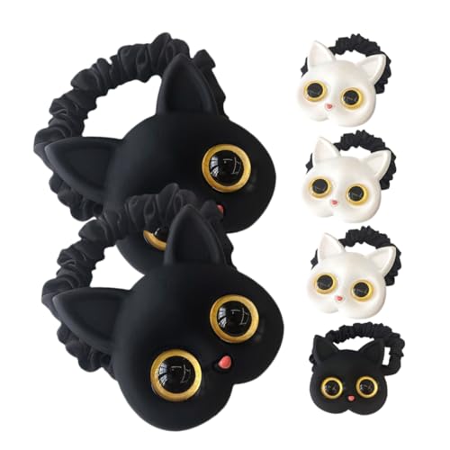 Homoyoyo 6 Stück Teiliges Haargummi Elastische Katzen Haarbänder für Mädchen Dünne Stabile Haarschleifen für Dutts Weich und Bequem Geeignet für Alltag Party und Hochzeit Homoyoyo 6 Stück Teiliges Haargummi Elastische Katzen Haarbänder für Mädchen Dünne Stabile Haarschleifen für Dutts Weich und Bequem Geeignet für Alltag Party und Hochzeit von Homoyoyo