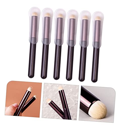 Homoyoyo 6 Stück Teiliges Make Up Schwamm Dichte Elastische Foundation Puderquaste Vielseitig für Flüssiges und Puder Make Up Weiche Textur für Glatte Haut Kosmetische Applikatoren für von Homoyoyo