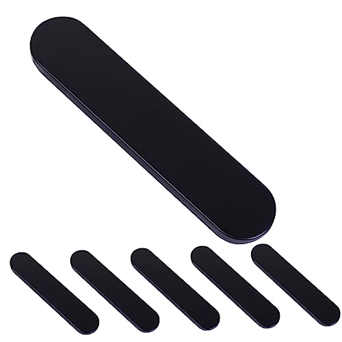 Homoyoyo 6 Stück Teiliges Metall Stifteetui mit Scharnier Rechteckige Blechbox mit Schwammfutter Kompakte Aufbewahrungsbox für Schule Büro Stabile Federmäppchen für Bleistifte von Homoyoyo