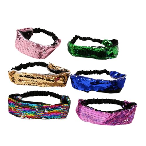 Homoyoyo 6 Stück Teiliges Pailletten Haarband Set Stylische Kopfbedeckung für und Mädchen für Partys und Tägliches Tragen Leichte Accessoires Zufälligen Farben Zufällige Zufällige Farbe Homoyoyo 6 Stück Teiliges Pailletten Haarband Set Stylische Kopfbedeckung für und Mädchen für Partys und Tägliches Tragen Leichte Accessoires Zufälligen Farben Zufällige Zufällige Farbe von Homoyoyo
