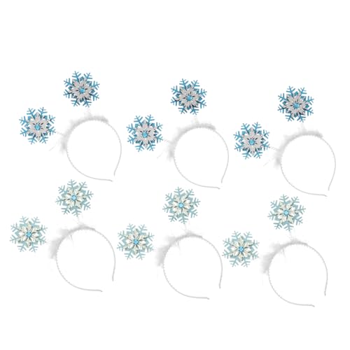 Homoyoyo 6 Stück Teiliges Schneeflocken Haarreif mit Glitzerstaub Festliche Haarschmuck für Erwachsene für Weihnachtsfeiern Kostümpartys und Festliche Anlässe Homoyoyo 6 Stück Teiliges Schneeflocken Haarreif mit Glitzerstaub Festliche Haarschmuck für Erwachsene für Weihnachtsfeiern Kostümpartys und Festliche Anlässe von Homoyoyo