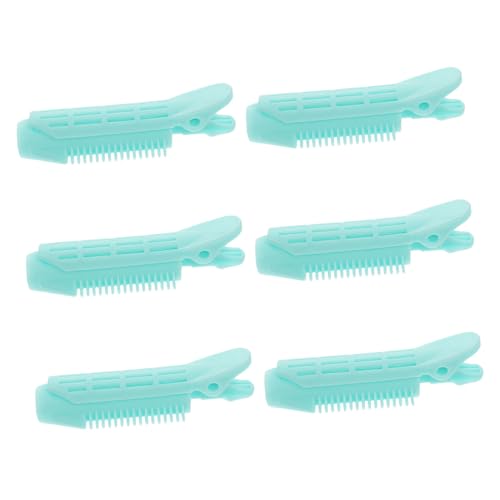 Homoyoyo 6 Stück Teiliges Volumizing Wurzel Clips Selbsthaltende Lockenwickler Haarklammern für Natürliches Lockenstyling und Starken Griff Geeignet für Damen und Mädchen von Homoyoyo