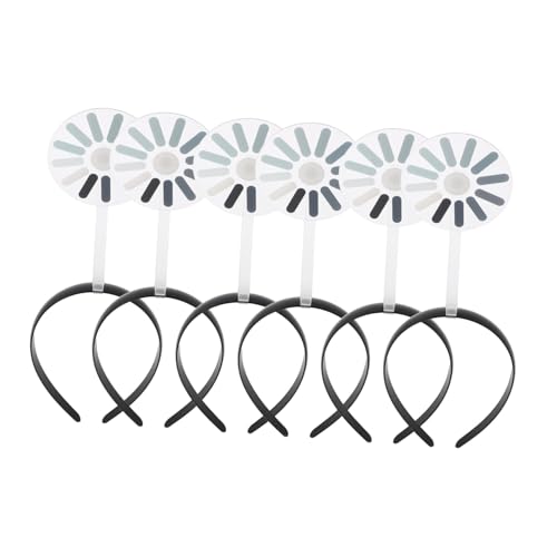 Homoyoyo 6 Stück Witziges Lade-symbol Stirnband Drehbares Party-haarband für Damen Leichtes Verstellbares Accessoire Harz Humorvolles Kostümzubehör für Festlichkeiten und Alltag von Homoyoyo