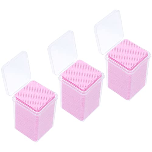 Homoyoyo 600 Stück Wimpernverlängerungs Kleber Reinigungspads Hautfreundliche Kleberreste Entferner für Salon Kompakt und Tragbar Professionelle Wischtücher für Klebstoffflaschen von Homoyoyo