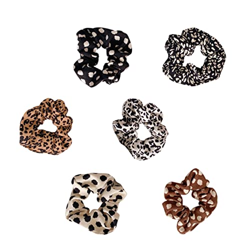 Homoyoyo 6stücke Elastische Haargummis Bunte Pferdeschwanzhalter Haarringe Haarseil Haarschmuck Für Frauen Mädchen Zubehör Aus Hochwertigem Material von Homoyoyo