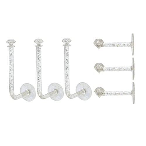 Homoyoyo 6stücke Haaraccessoire Organizer Set Wandhalter Für Haargummis Und Haarschmuck Langlebige Aufbewahrungslösung Für Haarbänder Und Ringe Für Mädchen Und Frauen von Homoyoyo