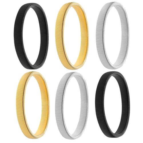 Homoyoyo 6stücke Teiliges Elastische Hemdärmelhalter Rutschfeste Armbänder Für Lange Ärmel Atmungsaktives Design Für Männer Und Frauen Für Bequemen Halt Und Stilvolle Looks von Homoyoyo