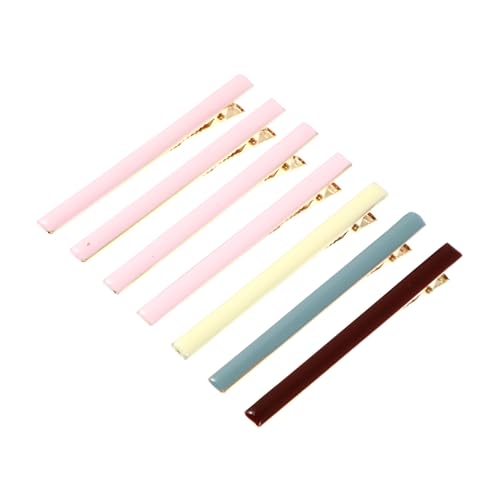 Homoyoyo 7 Stück Teiliges Haarschmuck Lange Haarklammern mit Muster Bunte Bobby Pins für Damen und Frauen Langlebige Haarspangen zum Einklemmen von Haarsträhnen Vielseitiger Haarschmuck für von Homoyoyo