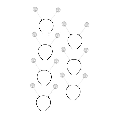 Homoyoyo 7stücke Haarreifen Silber Glitzer Für Festivals Performance-kopfschmuck Party-dekoration Einzigartiges Festival-accessoire von Homoyoyo