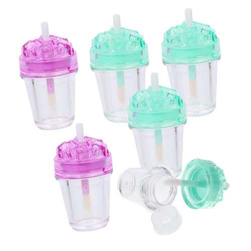 Homoyoyo 7stücke Nachfüllbare Leere Lipgloss-tuben Diy Kosmetikset Transparente Lip Balm Behälter Für Kreative Lipgloss-herstellung Für Frauen Und Mädchen von Homoyoyo