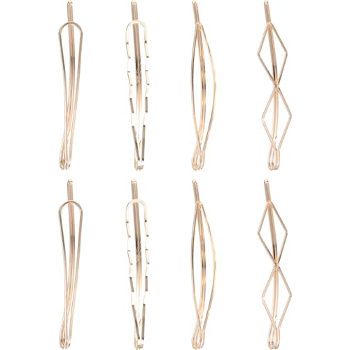 Homoyoyo 8 Stück Geometrische Haarspangen für Damen Bobby Pins Haarnadeln Haarschmuck für Verschiedene Frisuren für Mädchen Weihnachten und Geburtstage 8 Stylischen Clips von Homoyoyo