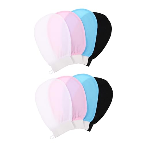 Homoyoyo 8 Stück Teiliges Exfolierende Duschhandschuhe aus Viscosefaser Mittelfeines Peeling für Sanfte Hautpflege Wiederverwendbare Badehandschuhe für Damen zur Täglichen Entfernung Homoyoyo 8 Stück Teiliges Exfolierende Duschhandschuhe aus Viscosefaser Mittelfeines Peeling für Sanfte Hautpflege Wiederverwendbare Badehandschuhe für Damen zur Täglichen Entfernung von Homoyoyo