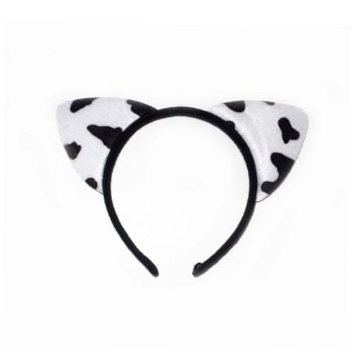 Homoyoyo 8 Stück Teiliges Katzenohren Haarband Leichtes nicht Verblassendes Stoff Stirnband mit Süßem Tierohren Design für Party Karneval Fasching Mottoparty und Kostüm Zubehör von Homoyoyo