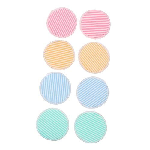Homoyoyo 8 Stück Waschbare Make up Entferner Pads Aus Bambusfaser Wiederverwendbare Gesichtsreinigungspads Kompakt Und Tragbar Für Reisen Umweltfreundlich Und Hautverträglich von Homoyoyo