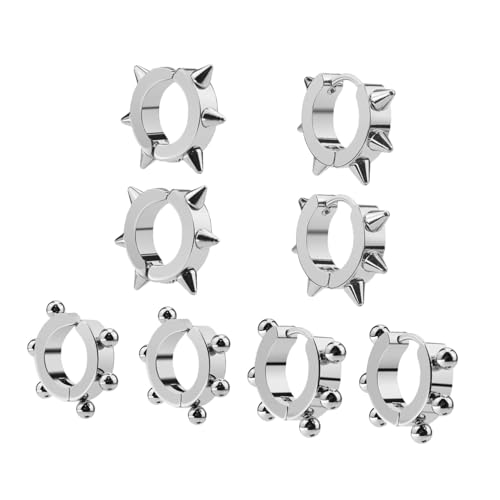 Homoyoyo 8Stücke Ohrmanschetten Titanstahl Ohrclips Für Frauen Hypoallergen Piercing Geschenkidee Verschiedenen Designs Homoyoyo 8Stücke Ohrmanschetten Titanstahl Ohrclips Für Frauen Hypoallergen Piercing Geschenkidee Verschiedenen Designs von Homoyoyo