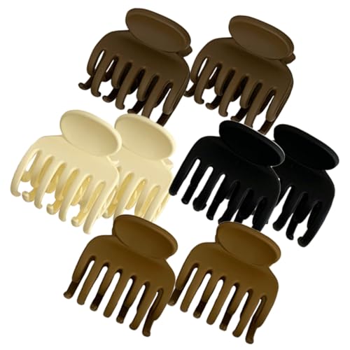 Homoyoyo 8stücke Haar Clips Rollbackenklammern Haarspangen Für Frauen Und Mädchen Kleine Haarspangen Für Dickes Oder Dünnes Haar Haarklammern Aus Robustem Material Haar-accessoires Für Arbe von Homoyoyo