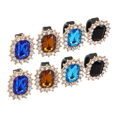 Homoyoyo 8stücke Schuh Schnallen Vintage Bling Charms Dekorative Schnürsenkel Schnallen Für Damen Diy Schuh Zubehör Für Sneaker Hochzeit Schuhe von Homoyoyo