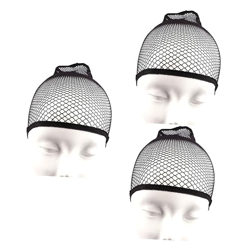 Homoyoyo 9stücke Teiliges Haarnetz Für Perücken Elastisch Und Atmungsaktiv Für Damen Und Vielseitig Einsetzbar Schwarz von Homoyoyo