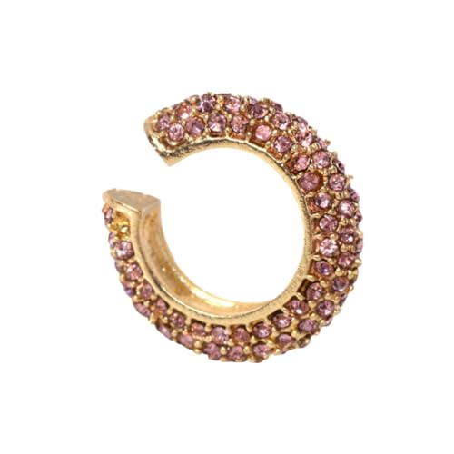 Homoyoyo Alloy Ohrclip mit C Förmige Dekorative Ohrringe für Damen Modischer Schmuck für Besondere Anlässe von Homoyoyo