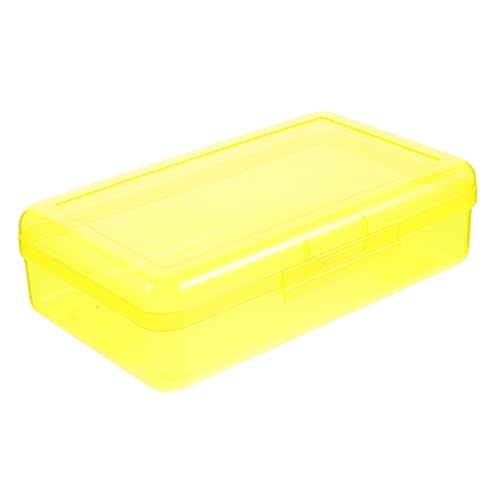 Homoyoyo Große Kapazität Bleistiftbox Transparente Stifte-Organizer Für Schule Und Büro Für Stifte Bleistifte Und Malutensilien Praktisch Und Tragbar von Homoyoyo