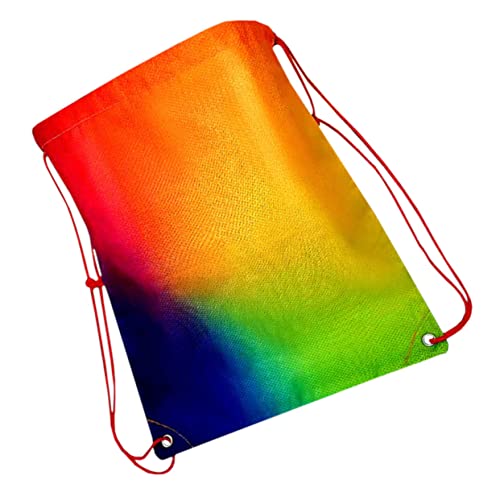 Homoyoyo -Aufbewahrungstasche Damen Schwimmen Tasche mit Kordelzug Reisen Herren-Sporttasche Trocken und nass getrennter Rucksack mit Kordelzug PVC Colorful von Homoyoyo