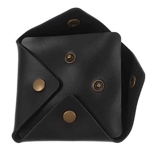 Homoyoyo Kleiner Münzbeutel Tragbare Münztasche für Münzen Kopfhörer Kompakte Geldbörse für Damen und Herren Knopfdesign Leicht und Einfach zu Tragen von Homoyoyo