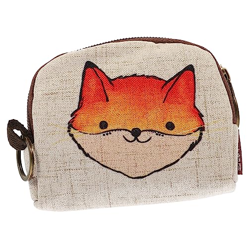 Homoyoyo Kleine Cartoon Schlüsselaufbewahrungstasche Mit Reißverschluss Geldbörse Für Münzen Schlüssel Und Digitale Accessoires Für Reisen Und Alltag von Homoyoyo