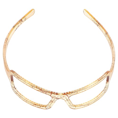 Homoyoyo Stirnband Sonnenbrillen-design Für Frauen Bequemes Und Waschbares Stirnband Für Partys Und Täglichen Gebrauch Aus Weichem Material Gefertigt von Homoyoyo