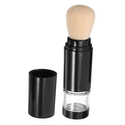 Homoyoyo Automatischer Puder Make Up Pinsel Beige Sanfte Blush und Puderanwendung Leicht und Tragbar für Frauen Gleichmäßiges Auftragen Praktisches Kosmetik Accessoire für Unterwegs von Homoyoyo