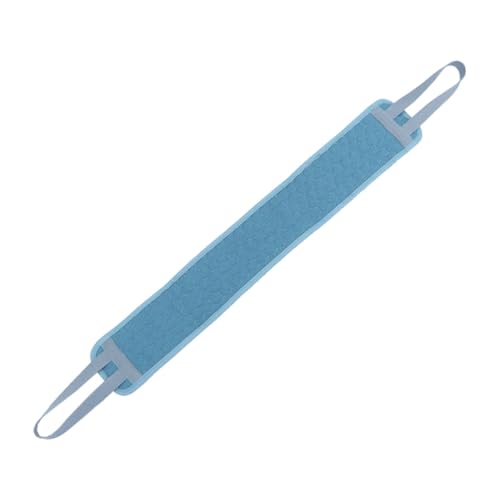 Homoyoyo Badetuch Rückenziehtuch Für Duschen Mit Rückenbadetuch Und Reibetuch Zur Hautentfernung Blau Tragbar Für Heimgebrauch von Homoyoyo