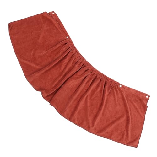 Homoyoyo Badewickel für Herren Weich und Saugfähig Design für Strand Schwimmbad und Zuhause Hochwertige Mikrofaser Braun von Homoyoyo