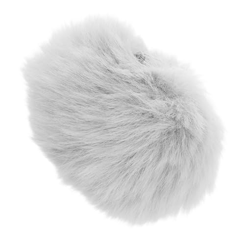Homoyoyo Flauschige Ballbrosche Mit Kaninchenschwanz-pom-pom-anstecknadel Aus Plüsch Süßer Taschenanhänger Dekorative Anstecknadel Für Rucksäcke Schals Und Anzüge von Homoyoyo