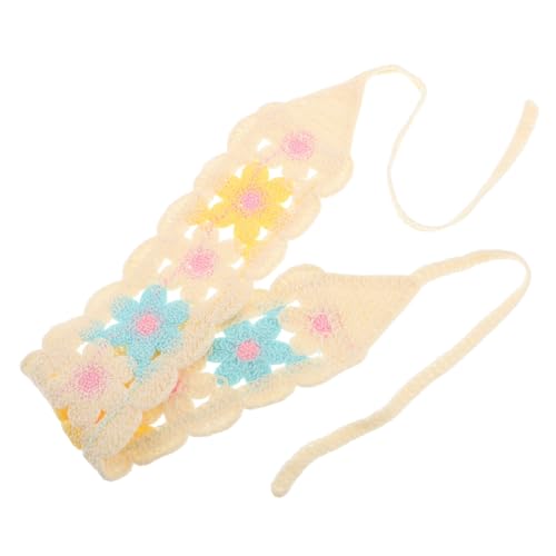 Homoyoyo Bandana Damen Blumendesign Dreieckstuch Vielseitiges Haartuch Stirnband für Outdoor Reisen Partys von Homoyoyo