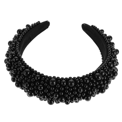 Homoyoyo Barocke Perlen Haarbänder für Mädchen Modischer Kopfschmuck Haardekor für Partys und Perfektes für und Bräute von Homoyoyo