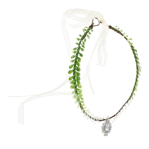 Homoyoyo Simulation Leaf Headband Für Hochzeiten Festivals Und Partys Handgefertigte Blätterkrone Für Frauen Leicht Und Bequem Für Besondere Anlässe von Homoyoyo