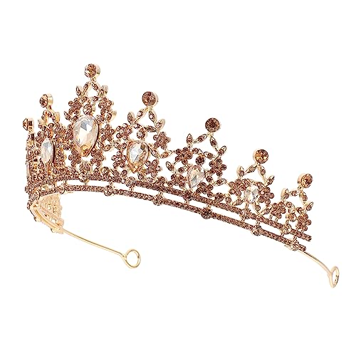 Homoyoyo Braut Tiara Krone mit Kristallbesatz Leichtes Stabiles Hochzeitsdiadem für Mädchen Prinzessin Kopfbedeckung Geeignet für Hochzeit Party Fotoshooting Festliches Accessoire Homoyoyo Braut Tiara Krone mit Kristallbesatz Leichtes Stabiles Hochzeitsdiadem für Mädchen Prinzessin Kopfbedeckung Geeignet für Hochzeit Party Fotoshooting Festliches Accessoire von Homoyoyo