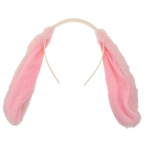 Homoyoyo Bunny Ohren Haarreif Plüsch Kaninchenohren Haarschmuck für für Cosplay Partys und Festliche Anlässe Leicht und Komfortabel zu Tragen Geschenkidee für Besondere Anlässe von Homoyoyo